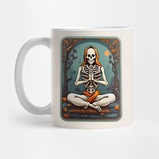 Meditation Skeleton Mug